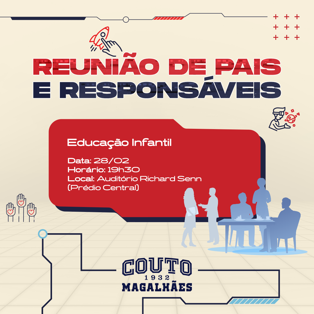 Reunião de Pais e Responsáveis Educação Infantil Colégio Couto